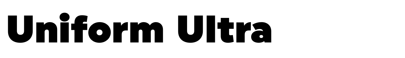 Uniform Ultra